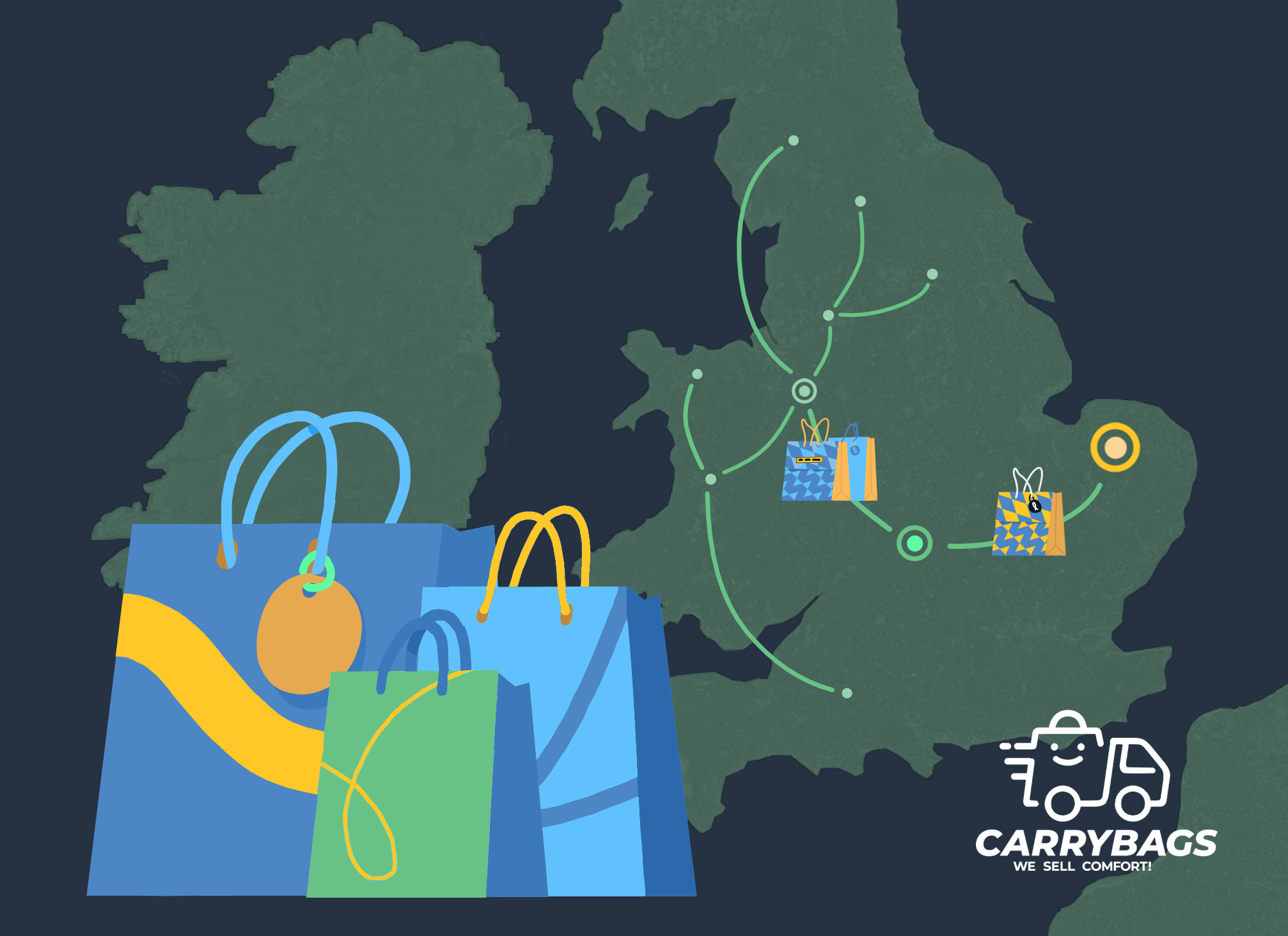 The CarryBags LTD App will change the way we shop in-store!