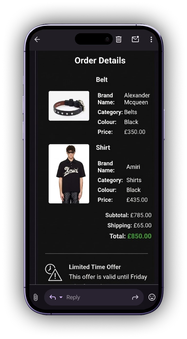 Personal Shopping Service App